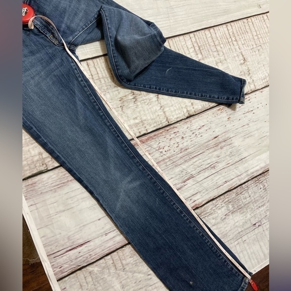 7 FOR ALL MANKIND women’s boot cut flare denim jeans size 27 Vintage Y2K GUC - Picture 2 of 16